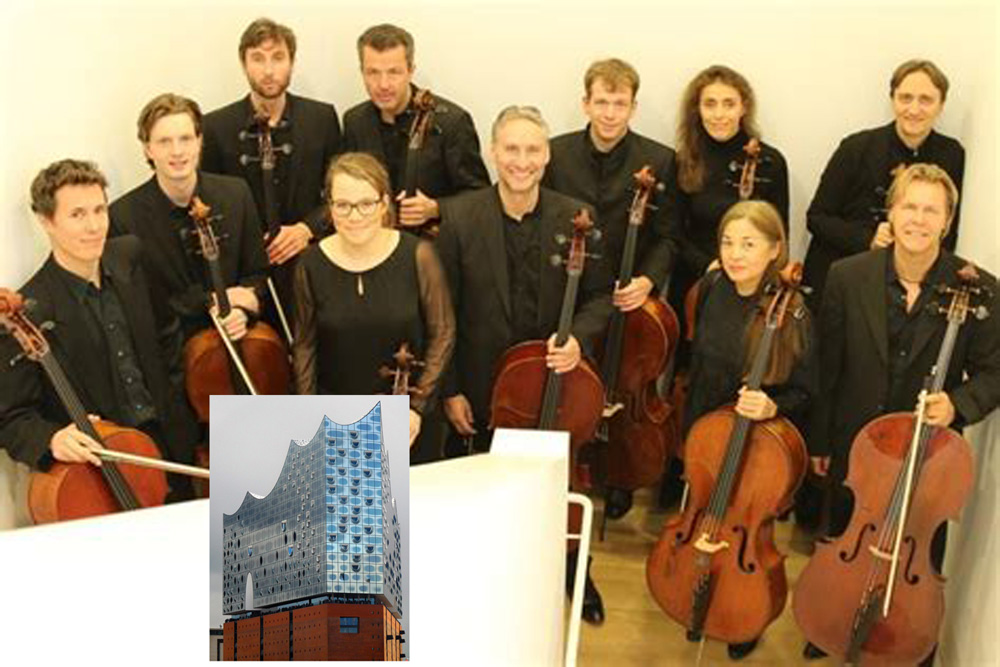 DIE ELPH-CELLISTEN DES NDR-ELBPHILHARMONIE ORCHESTERS HAMBURG